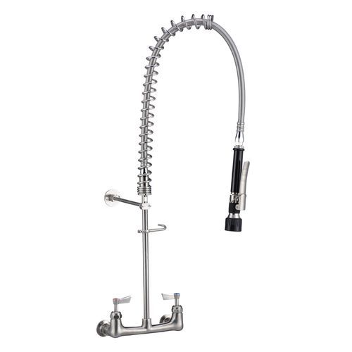 Stainless Steel Exposed Wall Mount Pre-Rinse Unit
