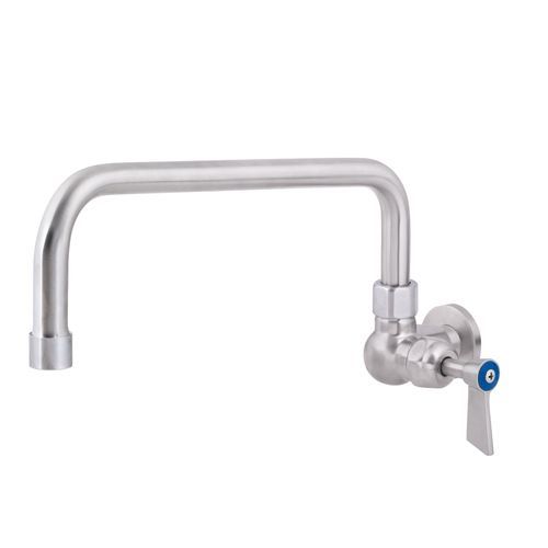 Stainless Steel Single Wall Mount Body with Single Control and Spout