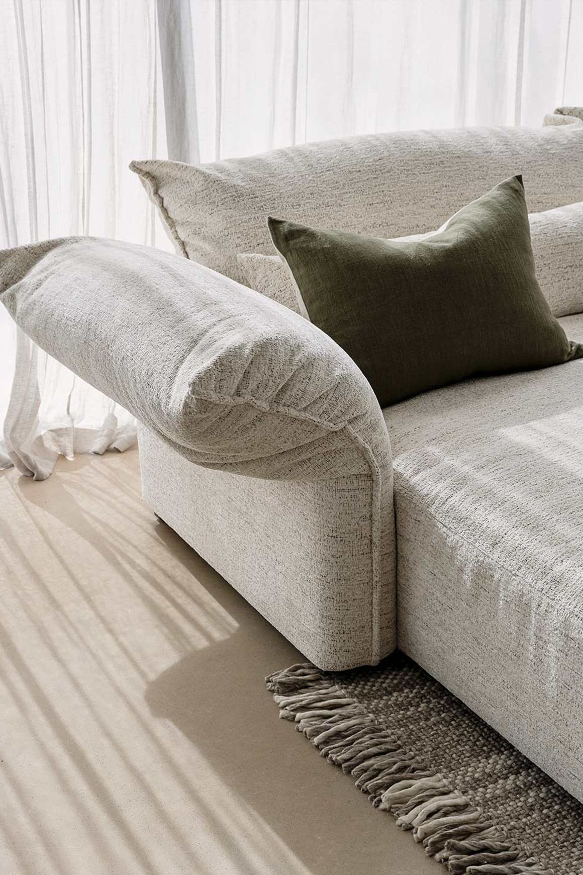 Teddy Sofa | Almond