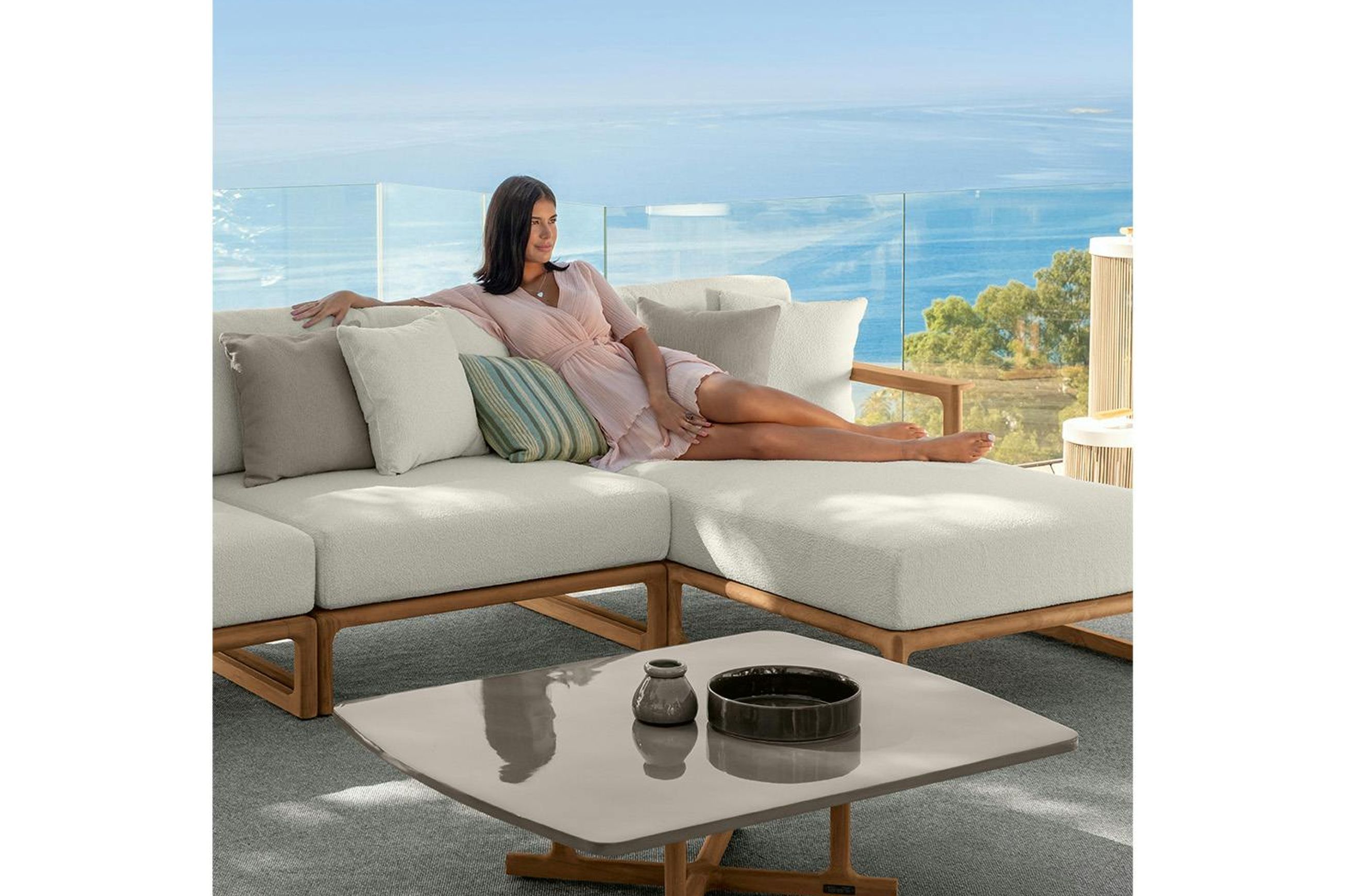 Thea Outdoor Modular Sofa