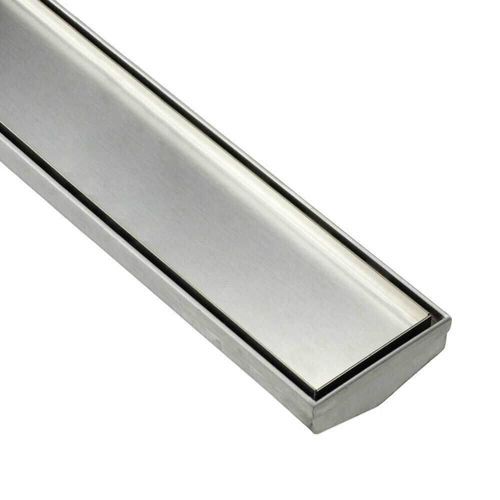 Tile Insert Shower Grate - 316 Stainless Steel - 85mm width Standard Length