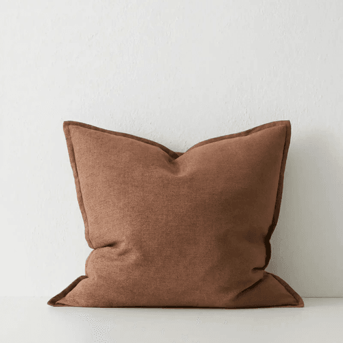Weave Home Fiore Cushion - Toffee | Square and Lumbar
