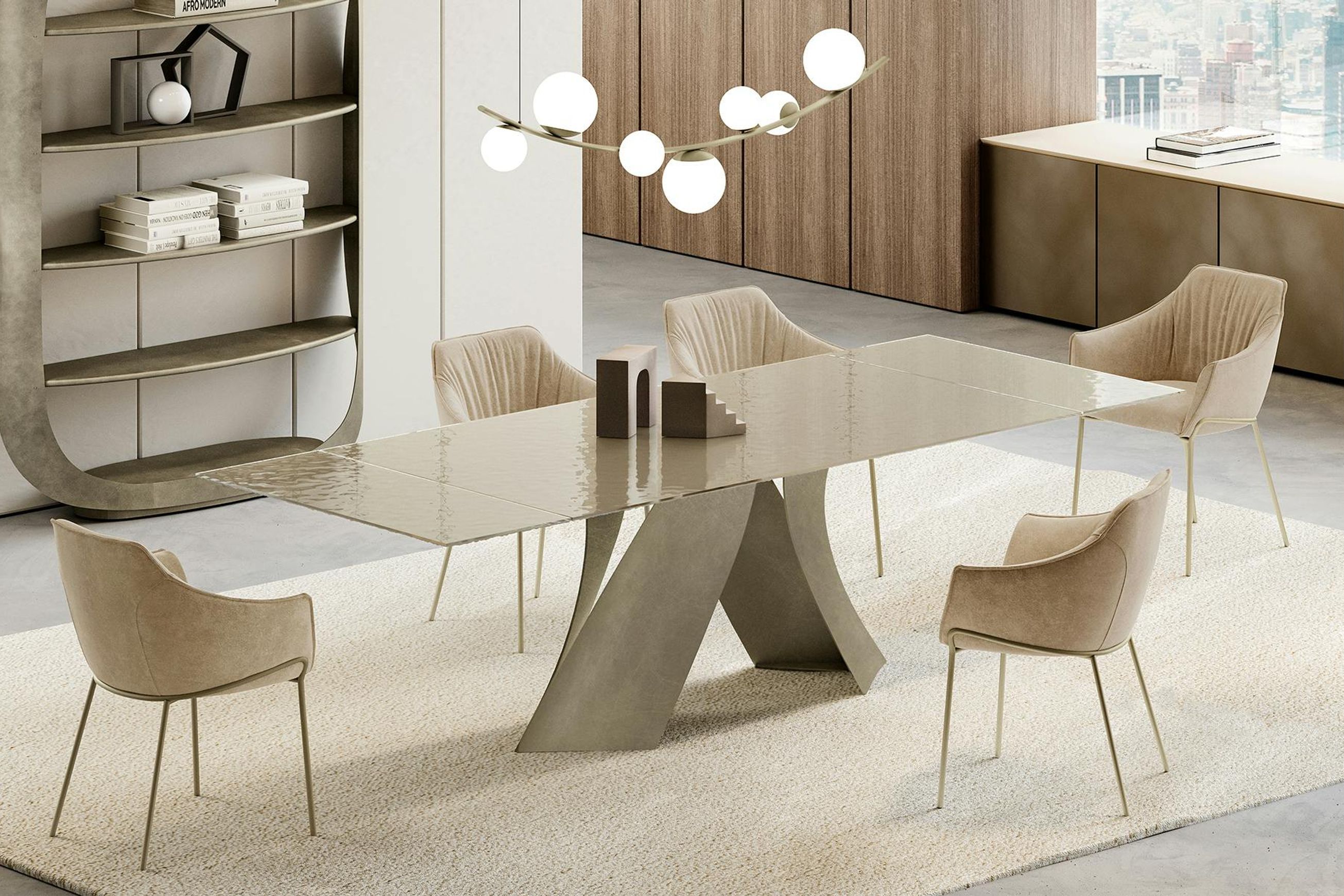 Twist Extendable Dining Table