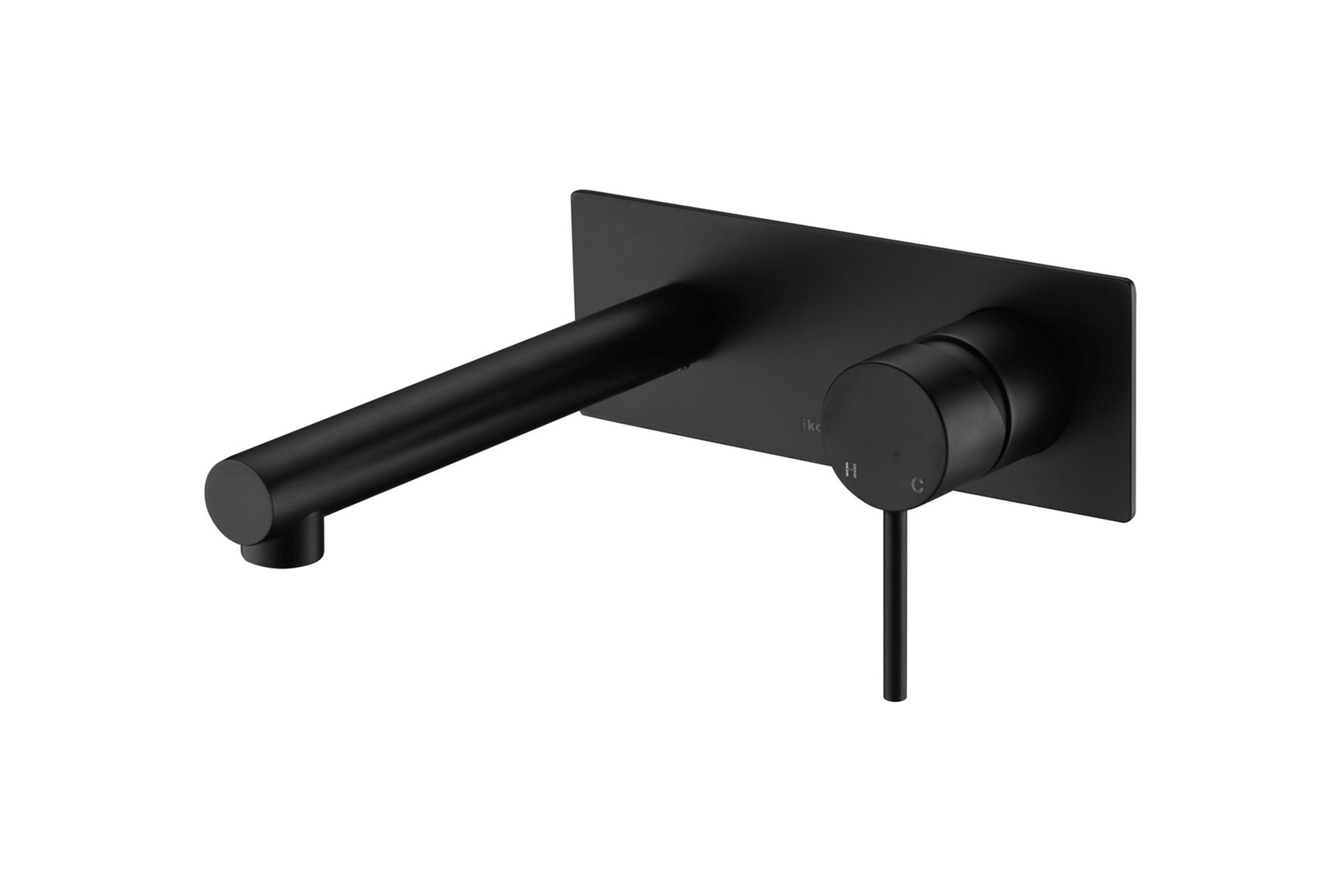 Unika Hali Wall Basin Mixer with Spout