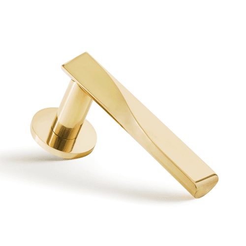 Ballet Lever Handle Light on Rose