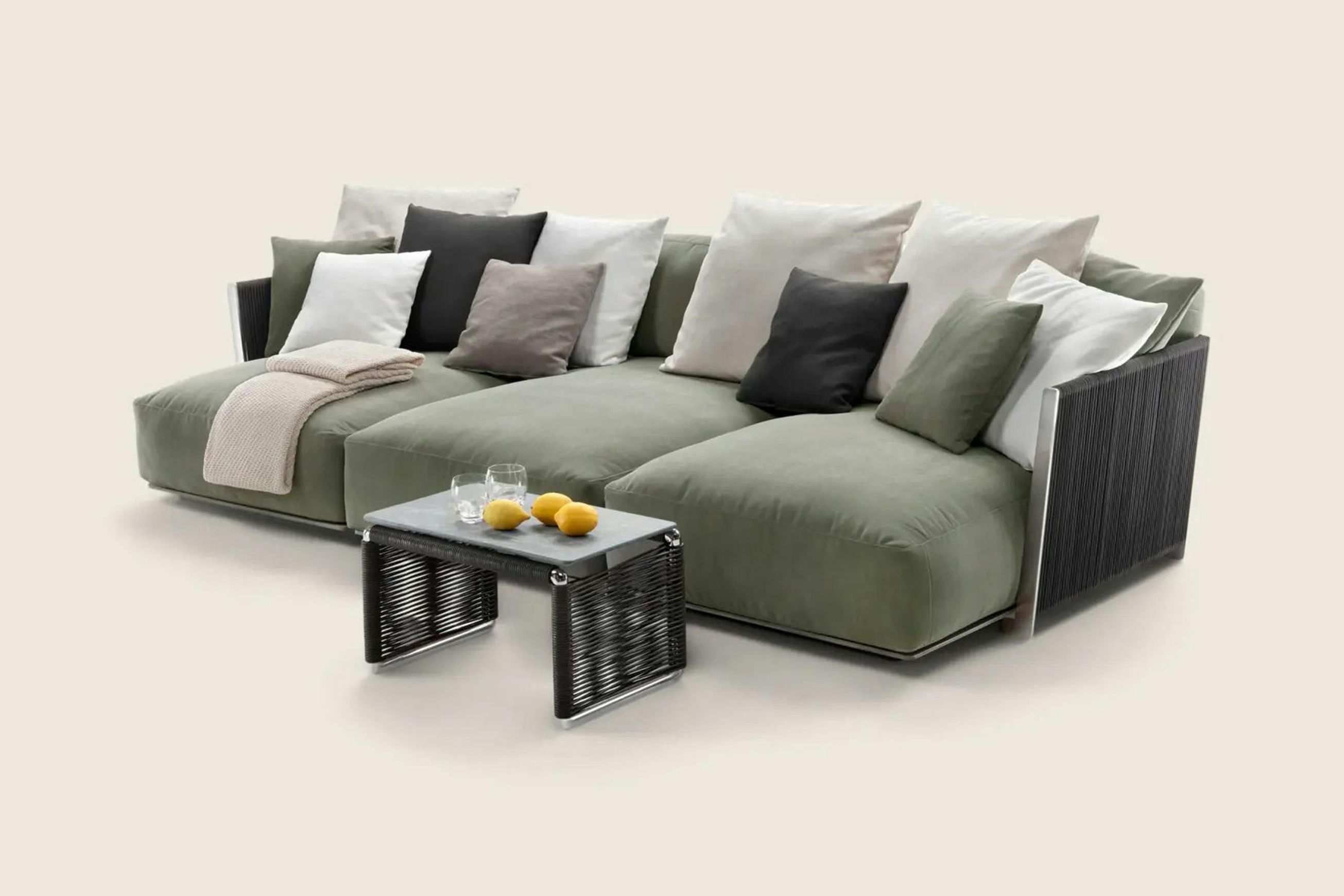 Vulcano Outdoor Sofa By Flexform