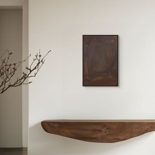 Wabi Sabi Burgundy No. 2 | Wall Art