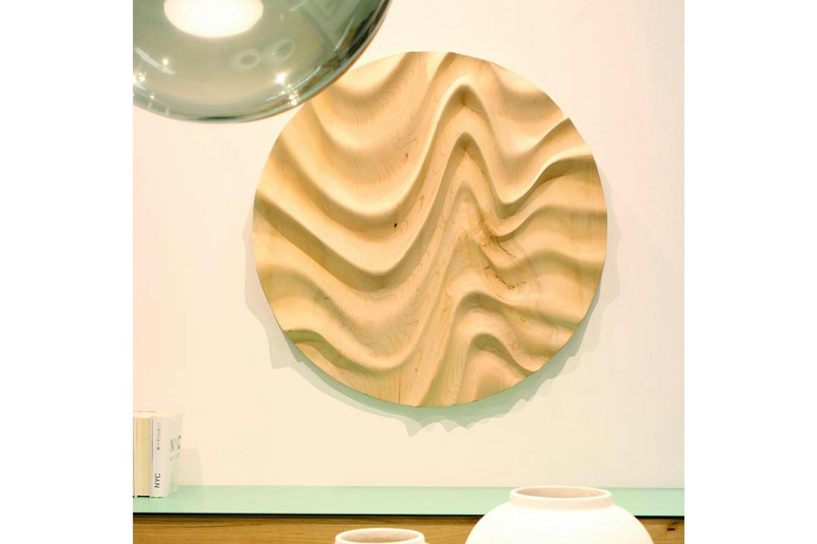Wave Cedar Art