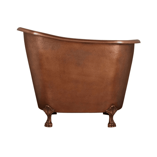 The Copper Bath Tub - Ahlia Hammered Slipper Clawfoot 1220mm -CB5050-D49
