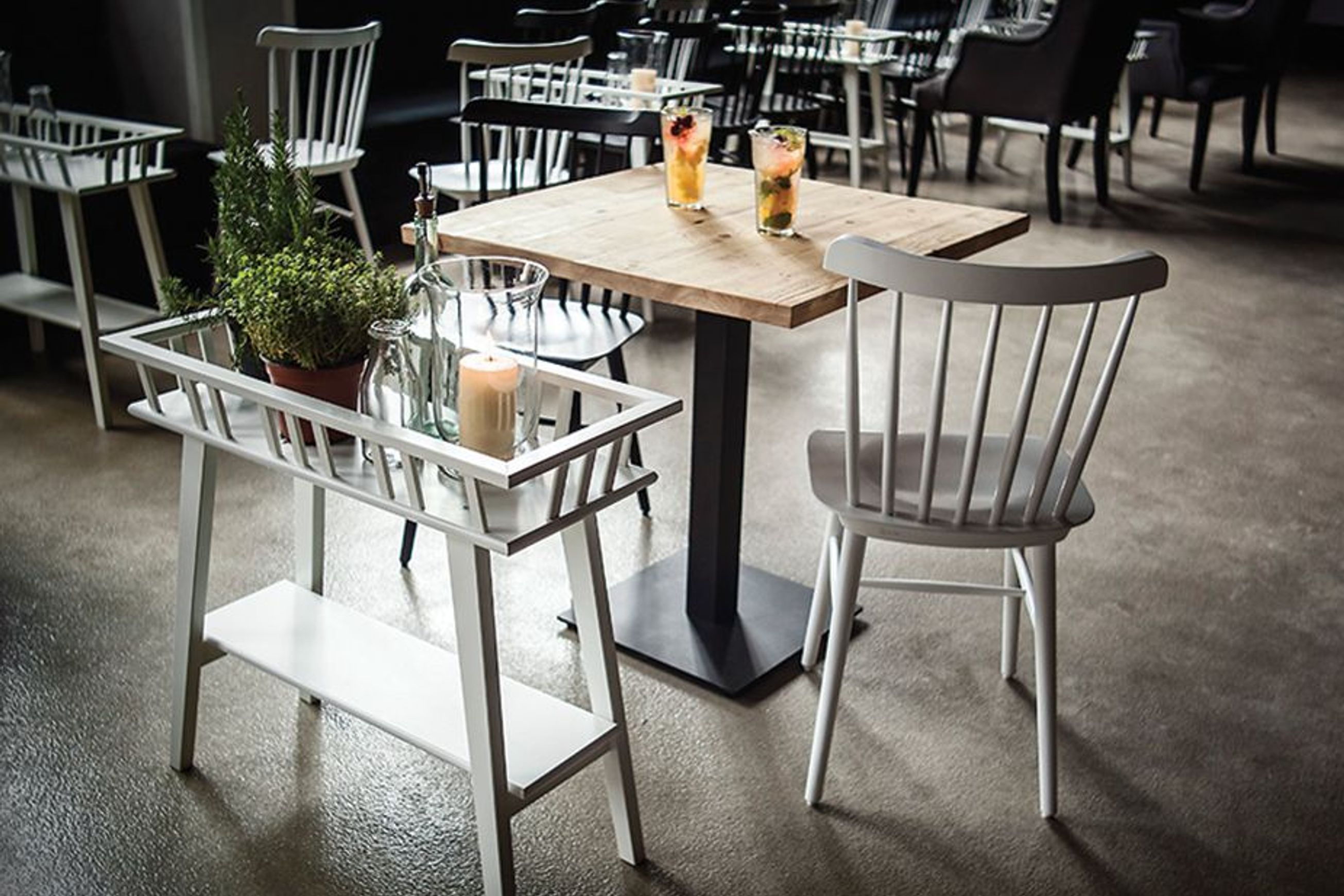Ironica Dining Chair - White - by TON