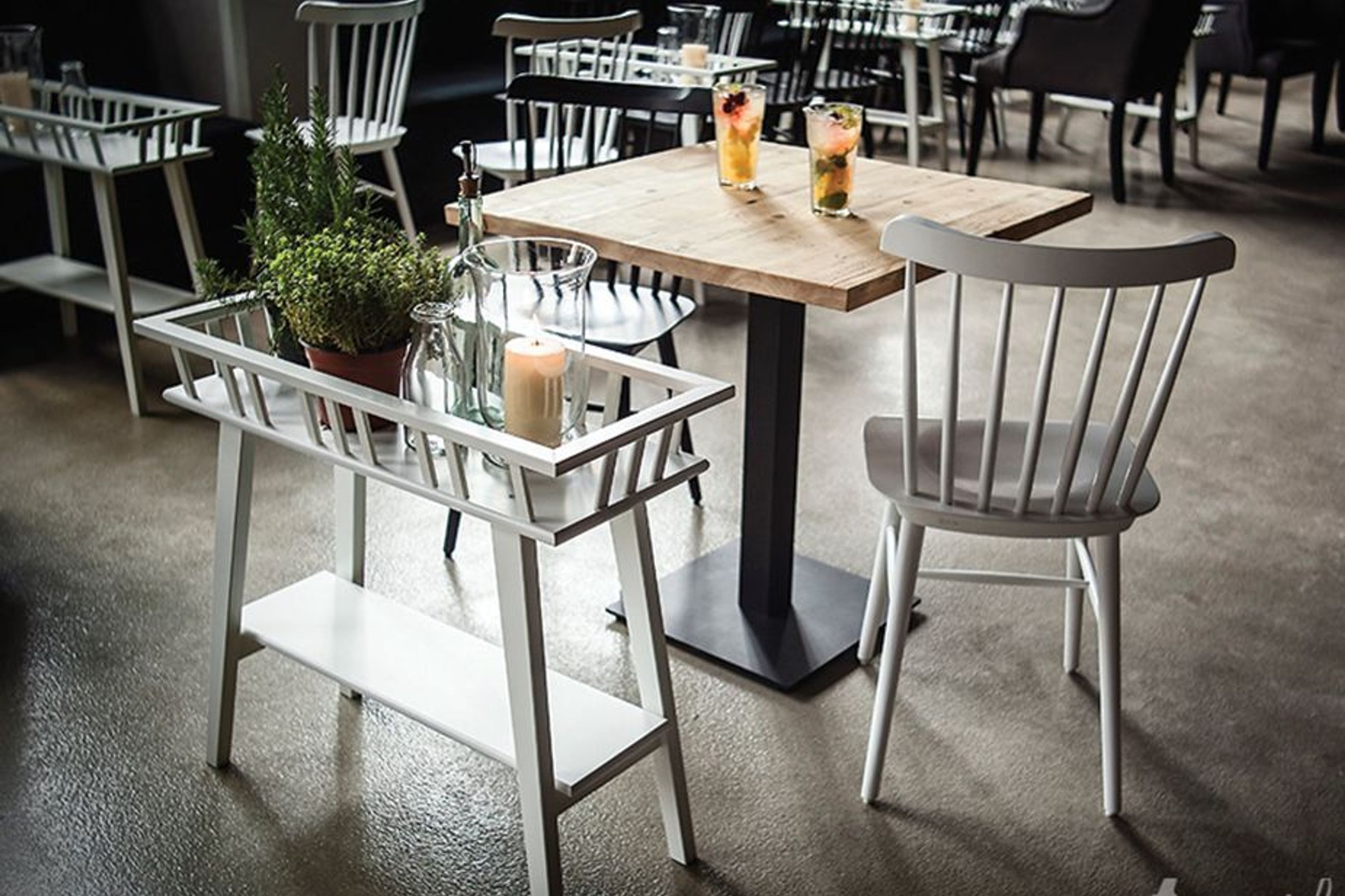 Ironica Dining Chair - White - by TON
