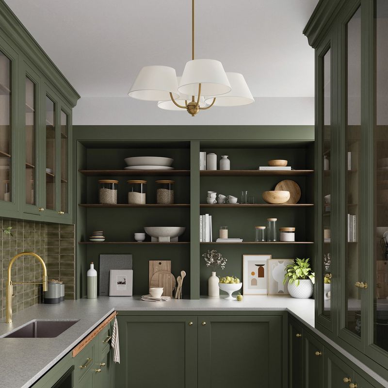 Rigby 4 Light Chandelier in Aged Brass