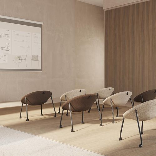 Zoco Lounge Chair - Castors