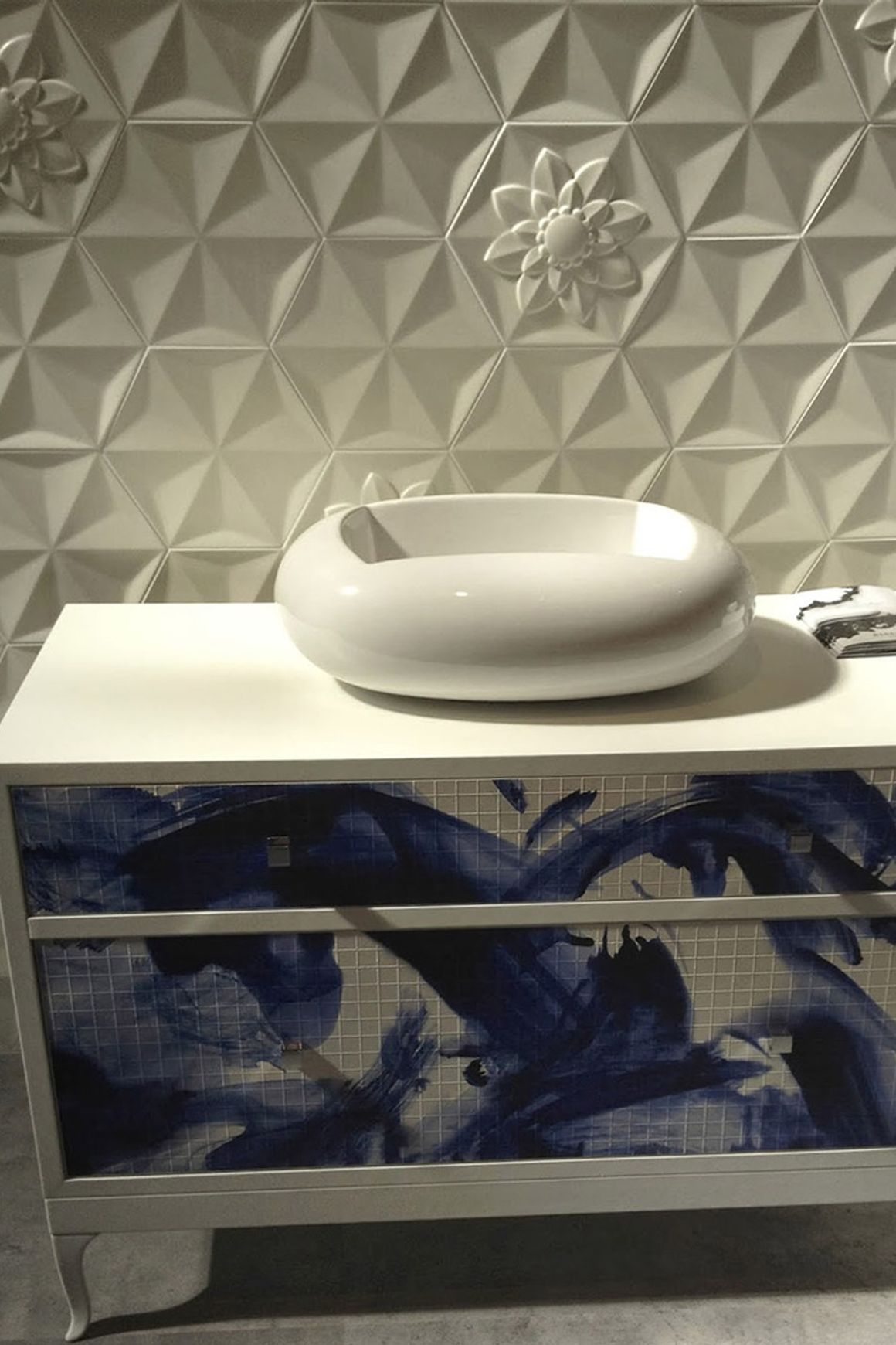 Bisazza Custom Glass Mosiac Interior Tiles