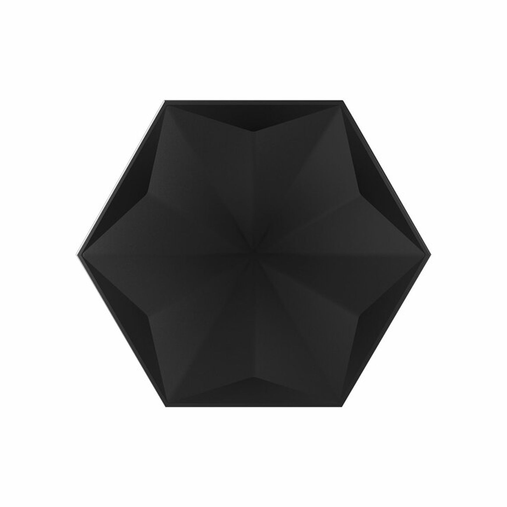 Black Frozen Crystal Ceramic Wall Tile