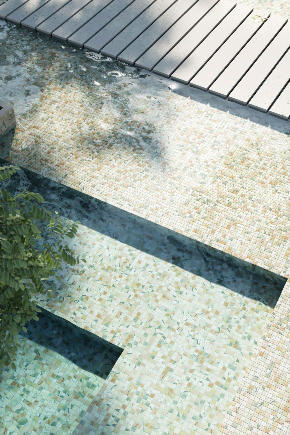 Effect Tile | Aquarelle Collection by Ezarri