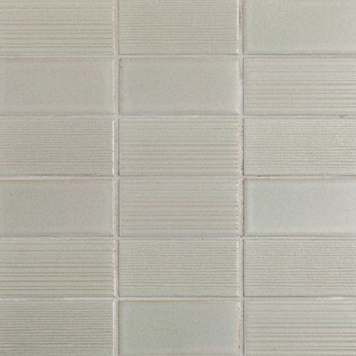 Maze Soft Grey Mosaic Tiles
