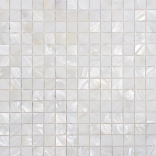 Mother Of Pearl Mosaic Bianca Square
