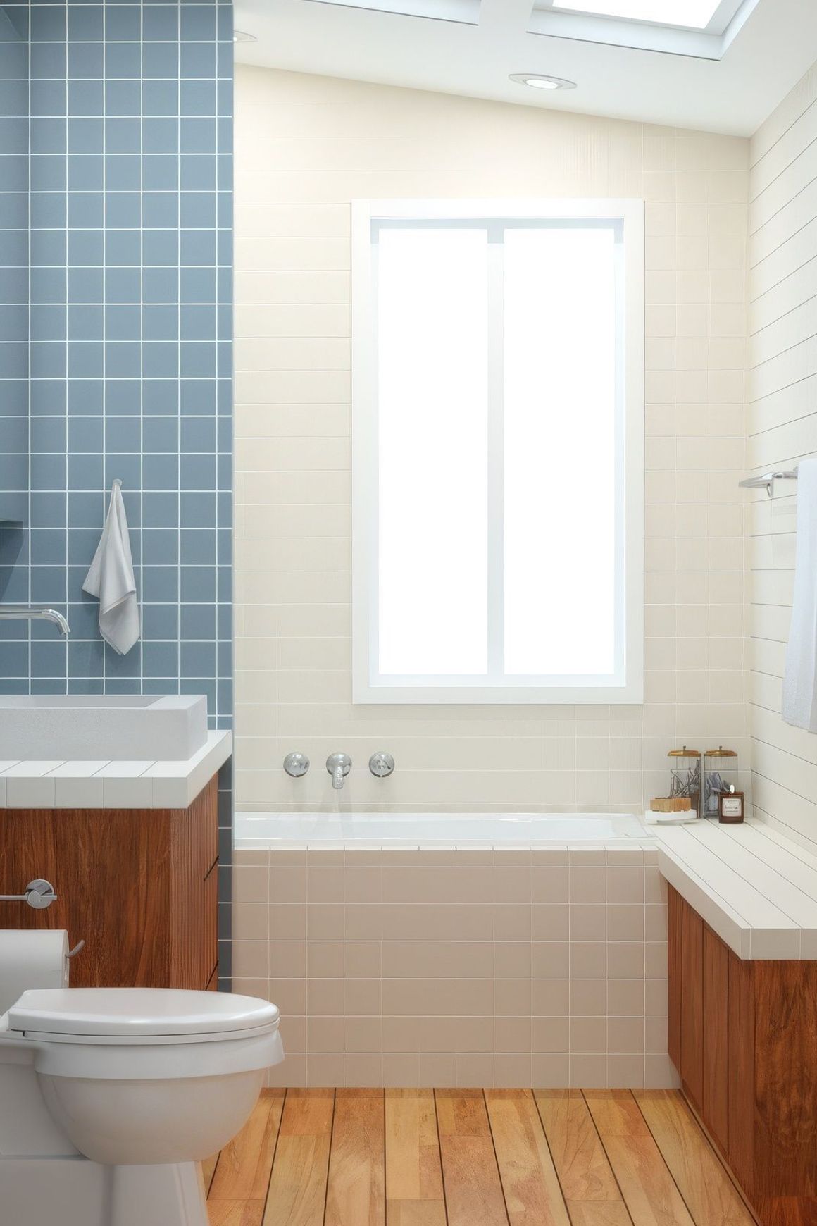 Surfaces Off White Matt 75mm Mosaic