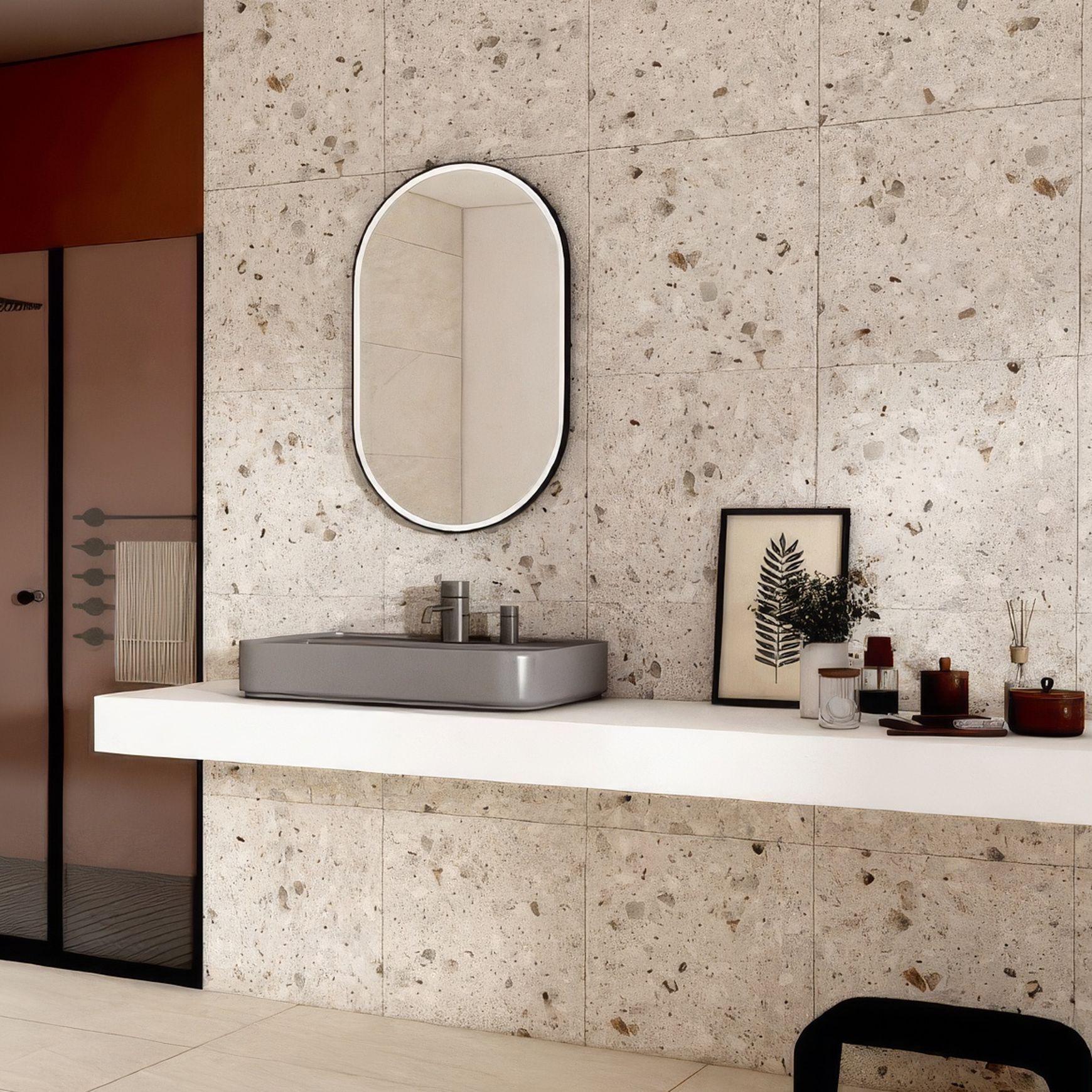 Terrazzo Nougat Gecko 60