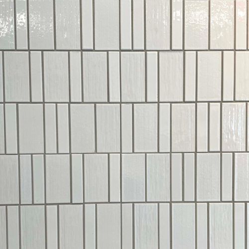 Luce White Gloss Mosaic Tile