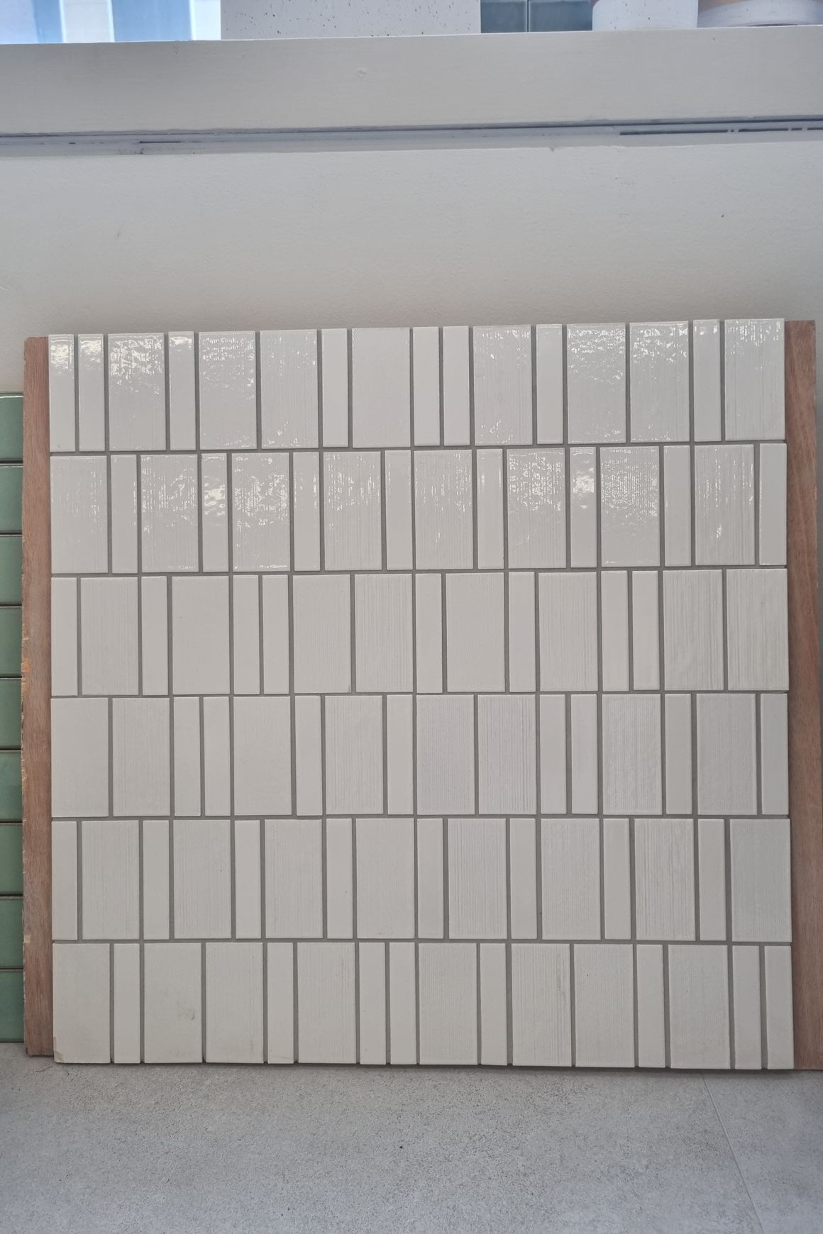 Luce White Gloss Mosaic Tile