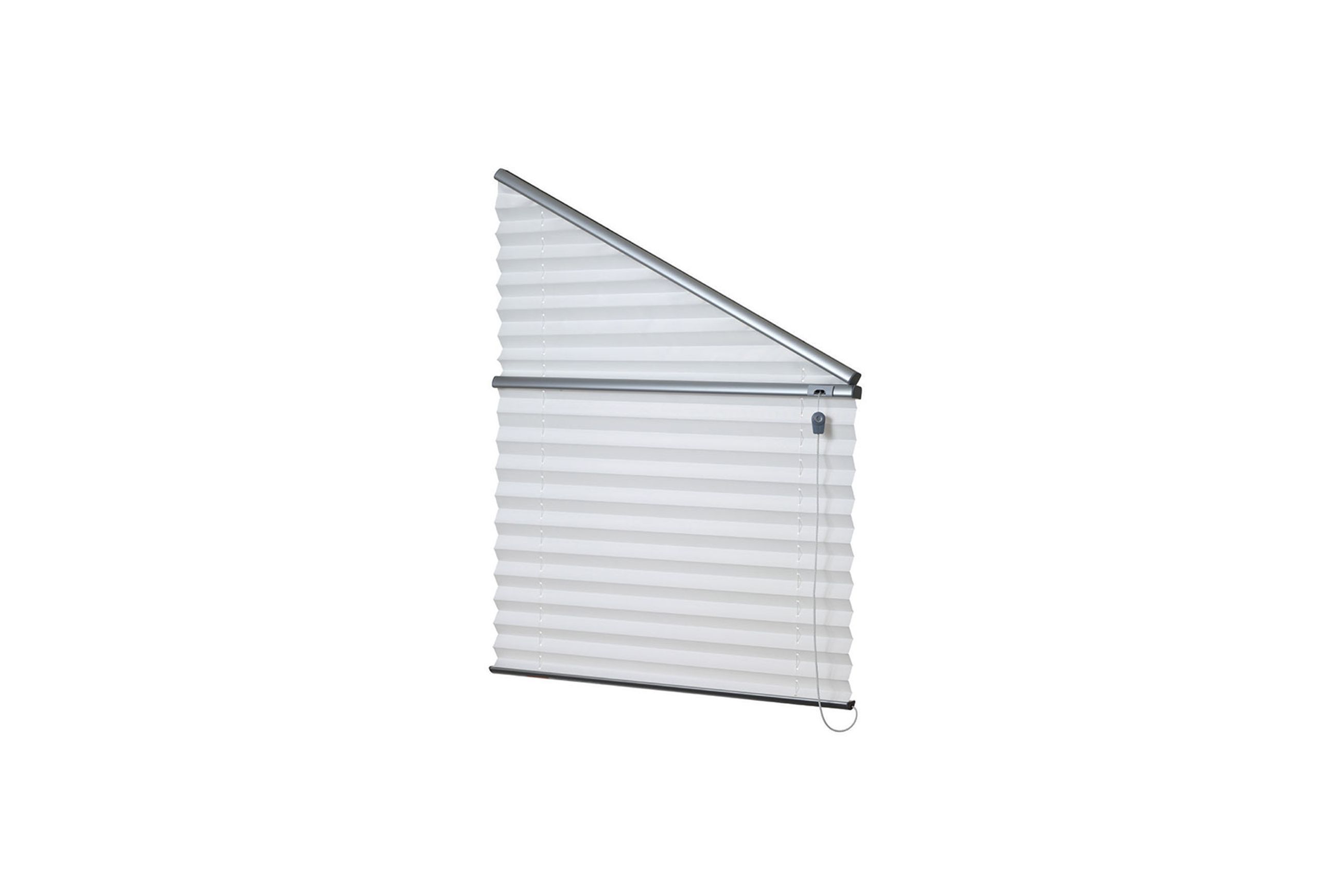 Triangle Horizontal Top Pleated Blind | Pleated Blinds