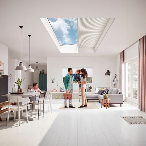 Skylight Two Way Pleated - Wand | Pleated Blinds