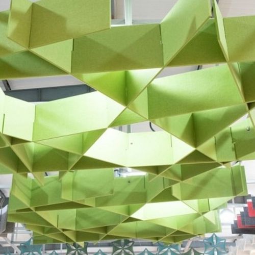 Acoustic Ceiling Lattice