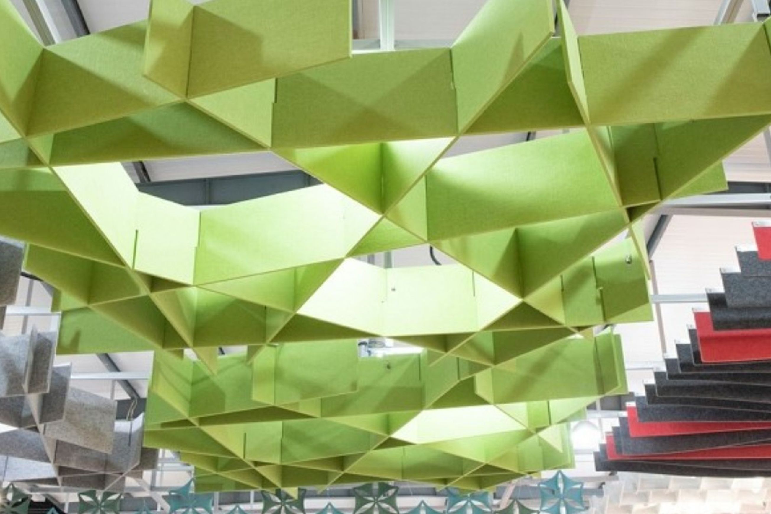 Acoustic Ceiling Lattice