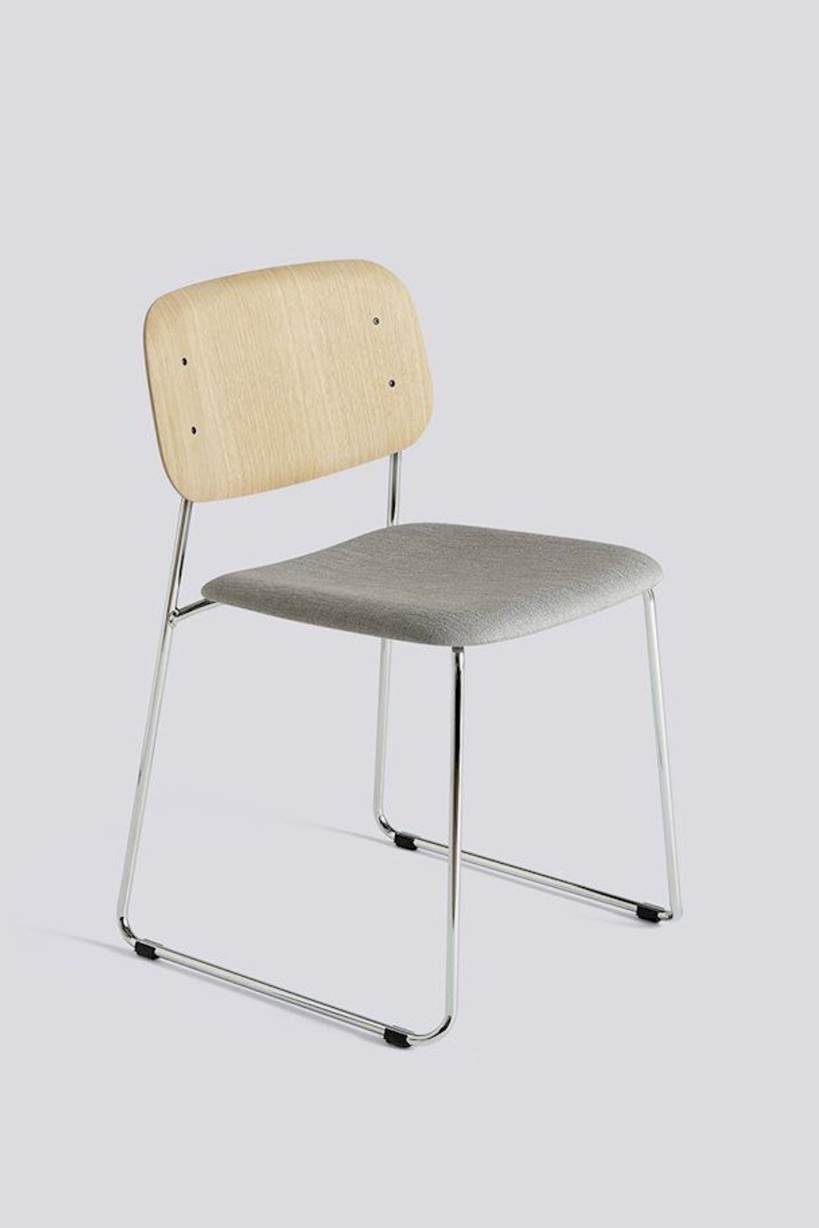 Soft Edge 10 Chair Sled Seat Upholstery by HAY