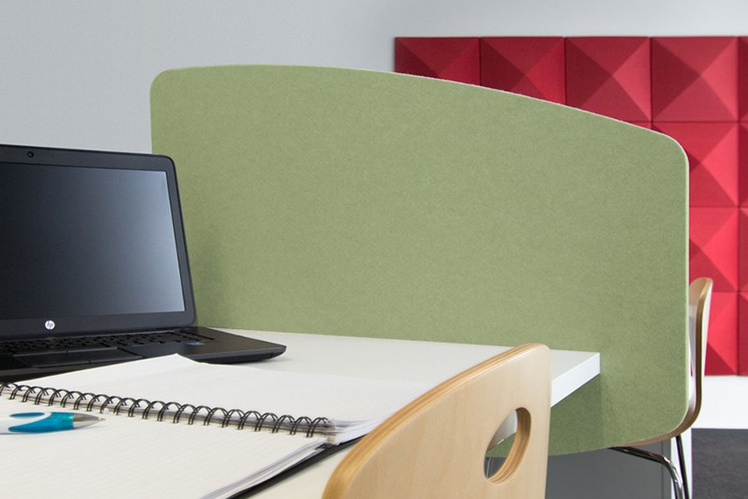 Cove Acoustic Office Desk Dividers