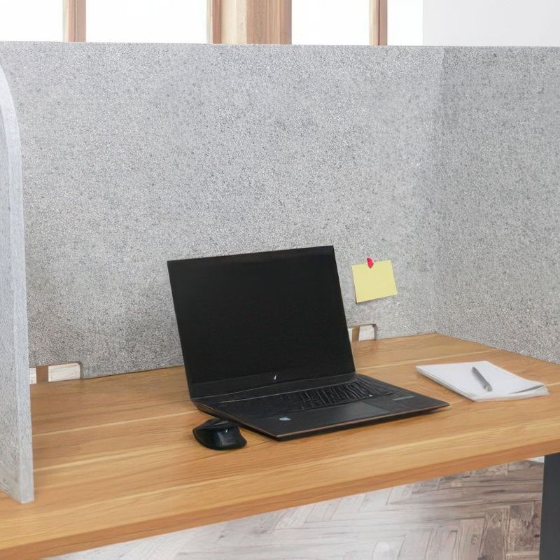 Tri-Fold Desktop Panel - Sound Absorbing