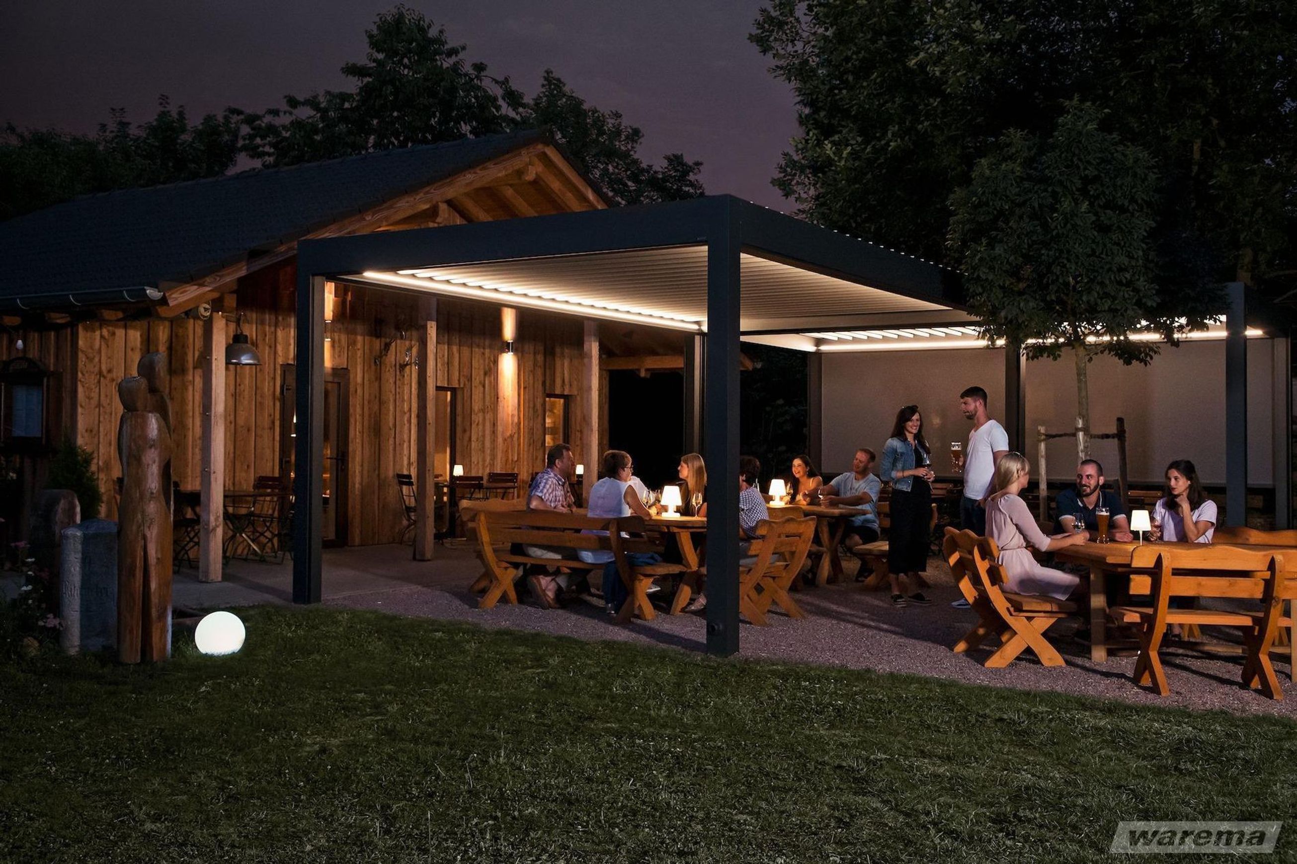 Lamaxa L60 Louvre Roof | Warema