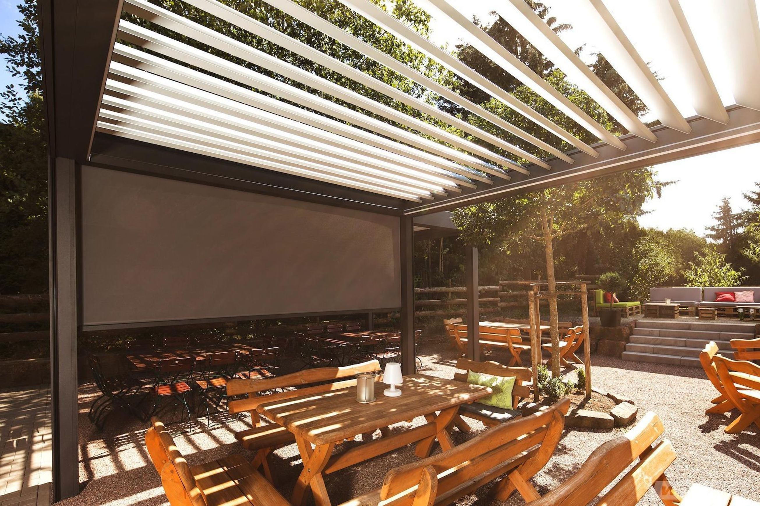 Lamaxa L60 Louvre Roof | Warema