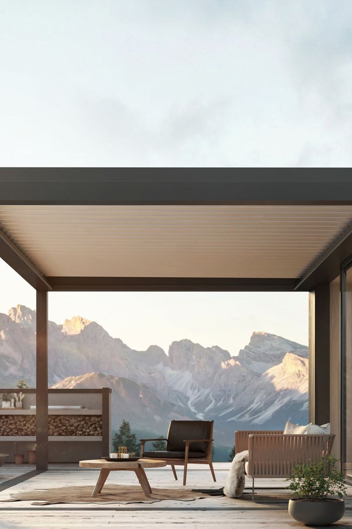 Lamaxa L50 Louvre Roof | Warema