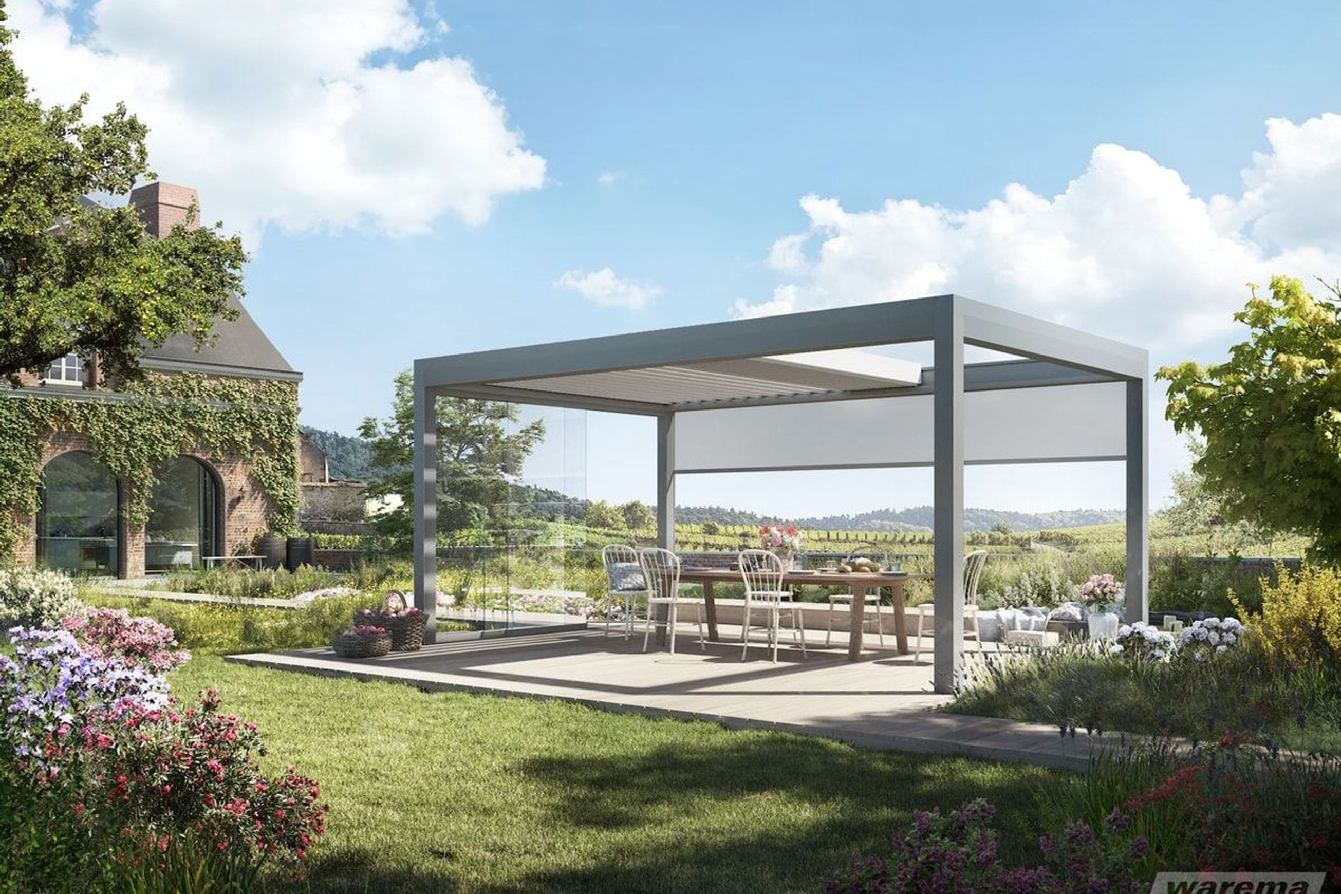 Lamaxa L70 Louvre Roof | Warema