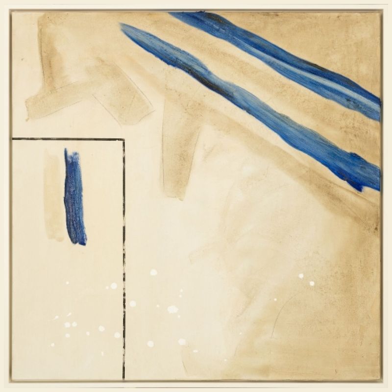 Elevation in Blue Artwork