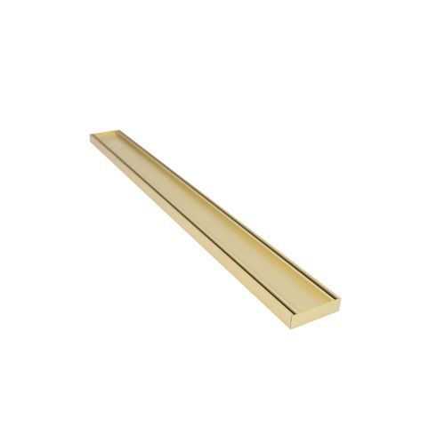 Lauxes Tile Insert Matte 100x100x26mm Brushed Brass