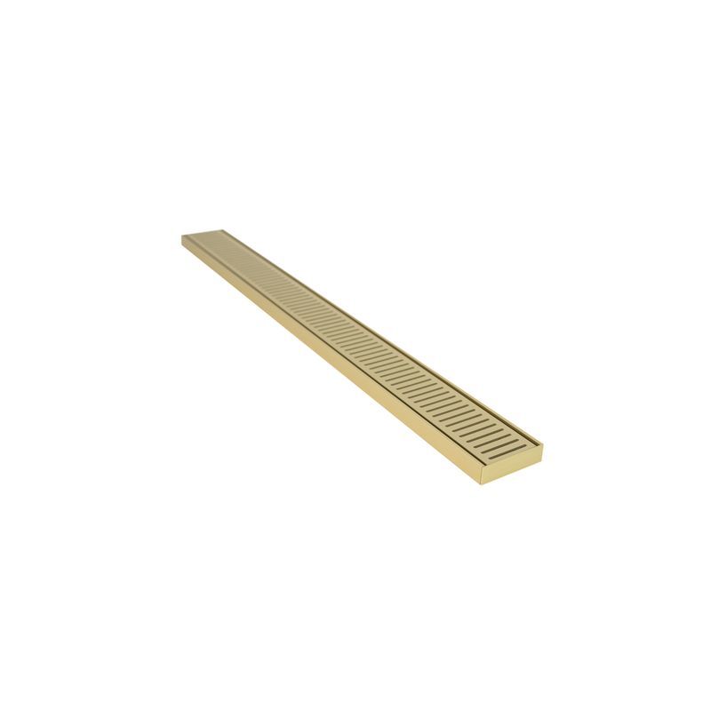Lauxes Floor Grate 100x100x26mm Brushed Brass