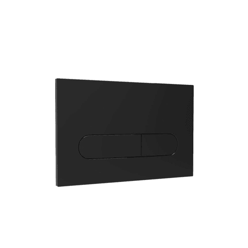 Como Flush Panel Matt Black