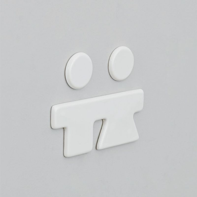 Art Ceram | You & Me Bathroom Signs