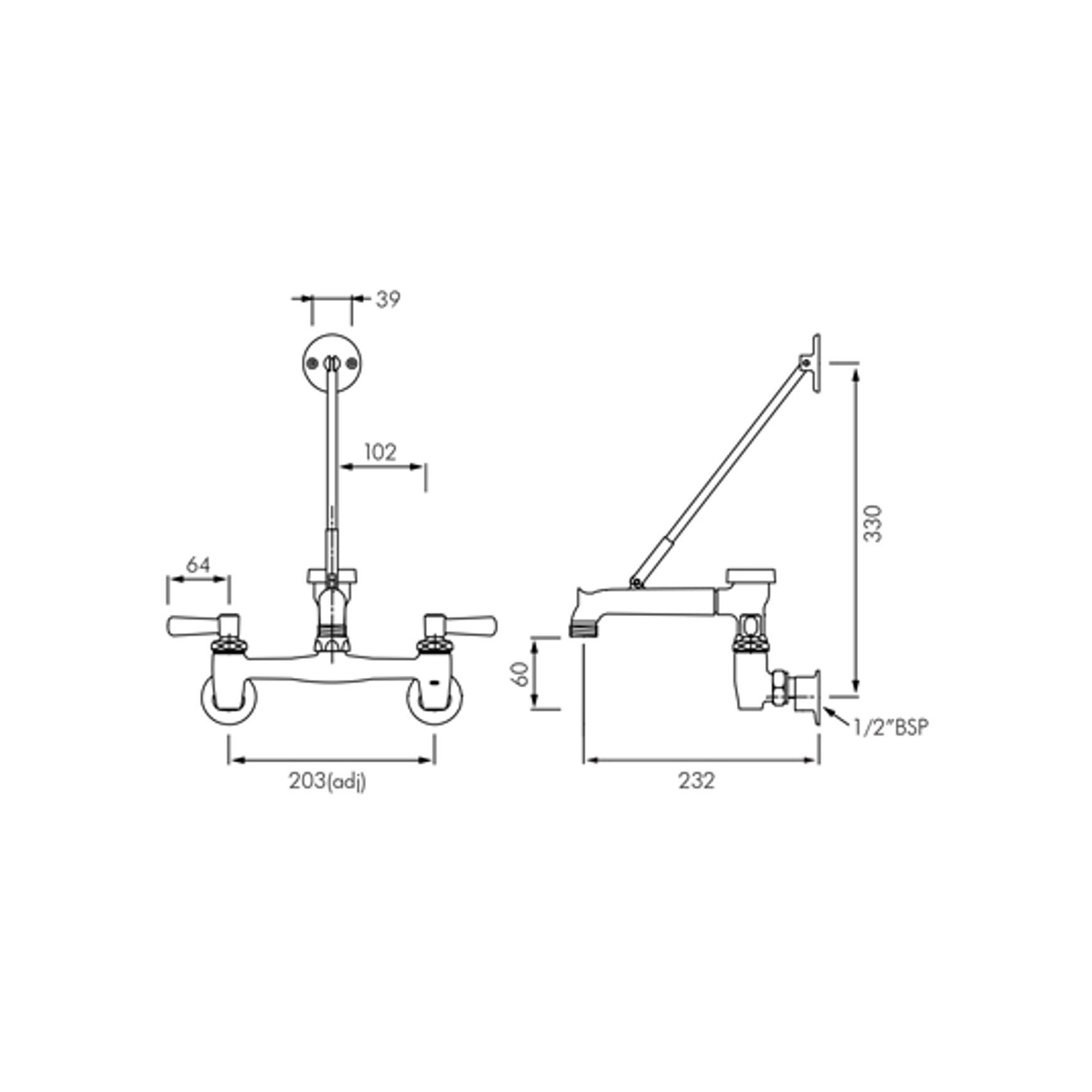 Zurn Sink Faucet For Cleaners Sink