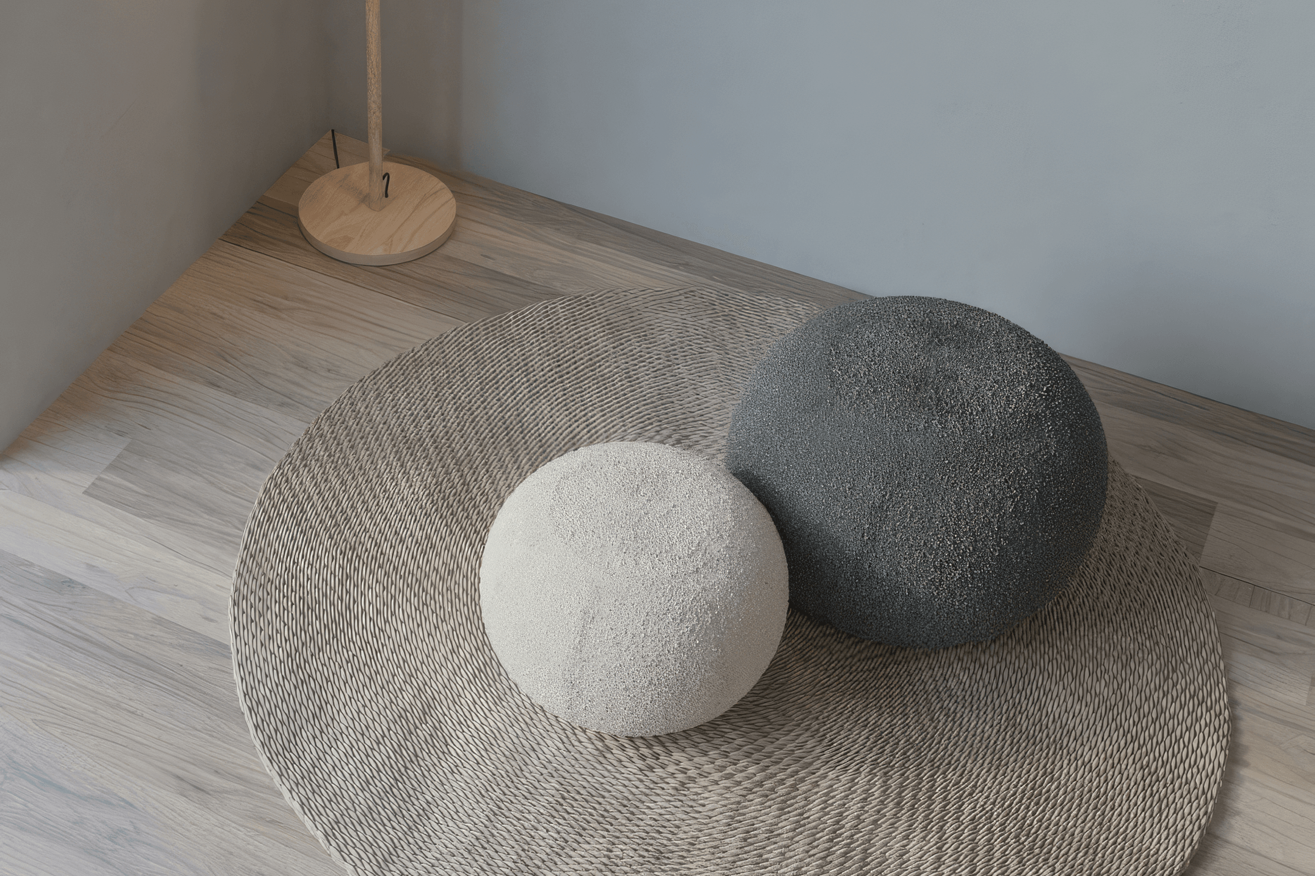 Large Ronde Pouf by Level