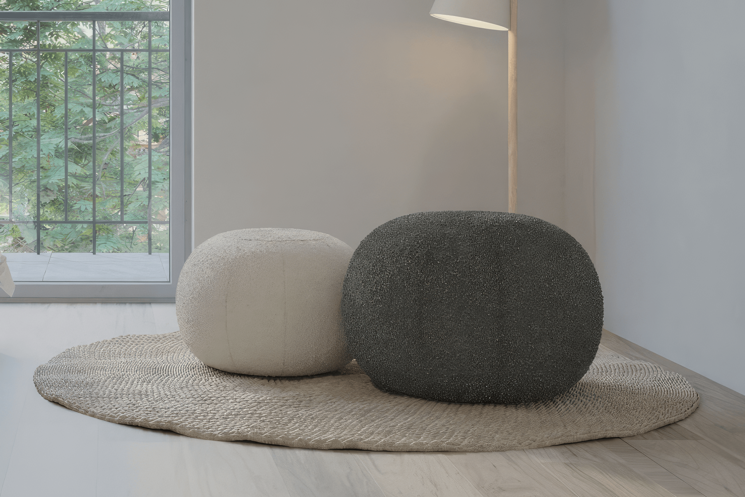 Large Ronde Pouf by Level