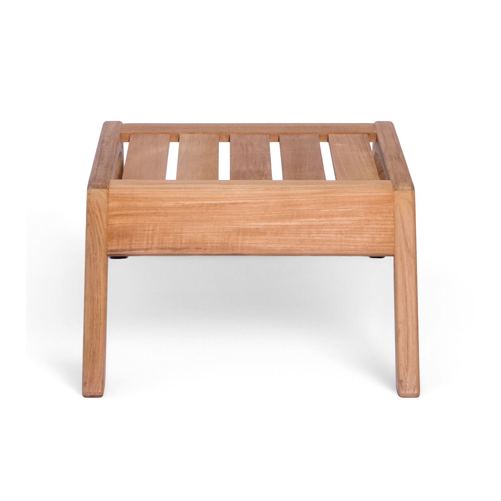 Una Teak Ottoman