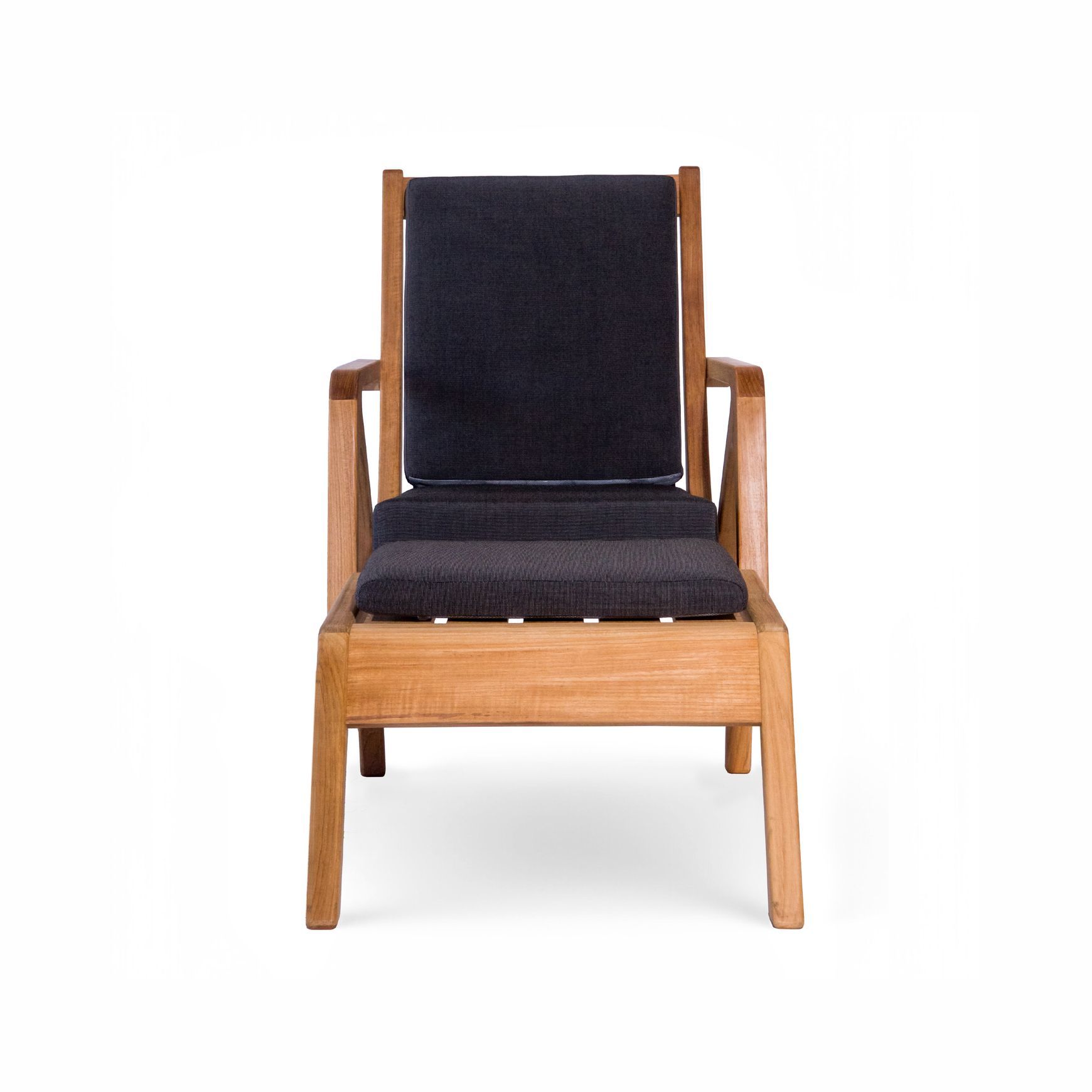 Una Teak Ottoman