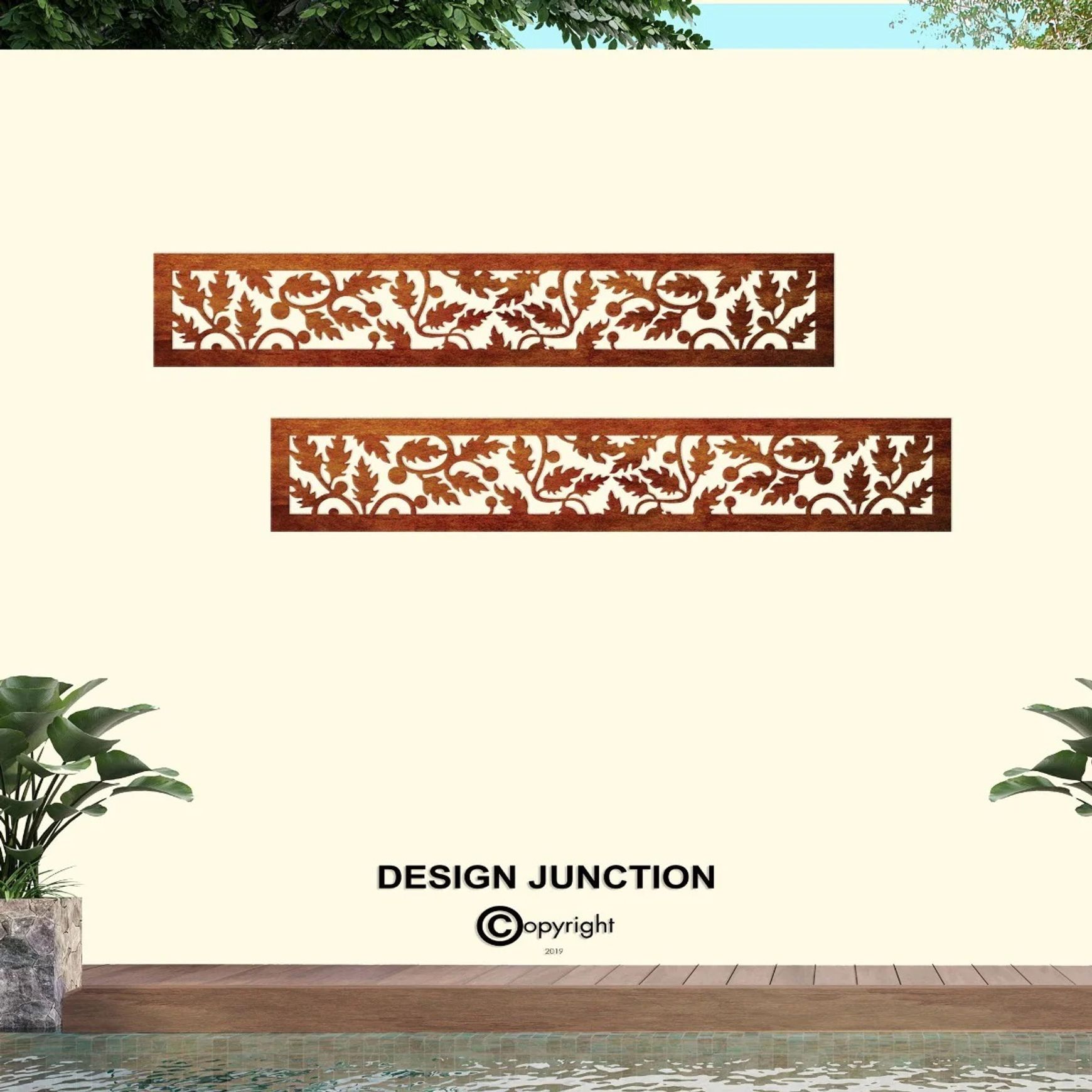 Fence Runner and Detailing Panel - Vines
