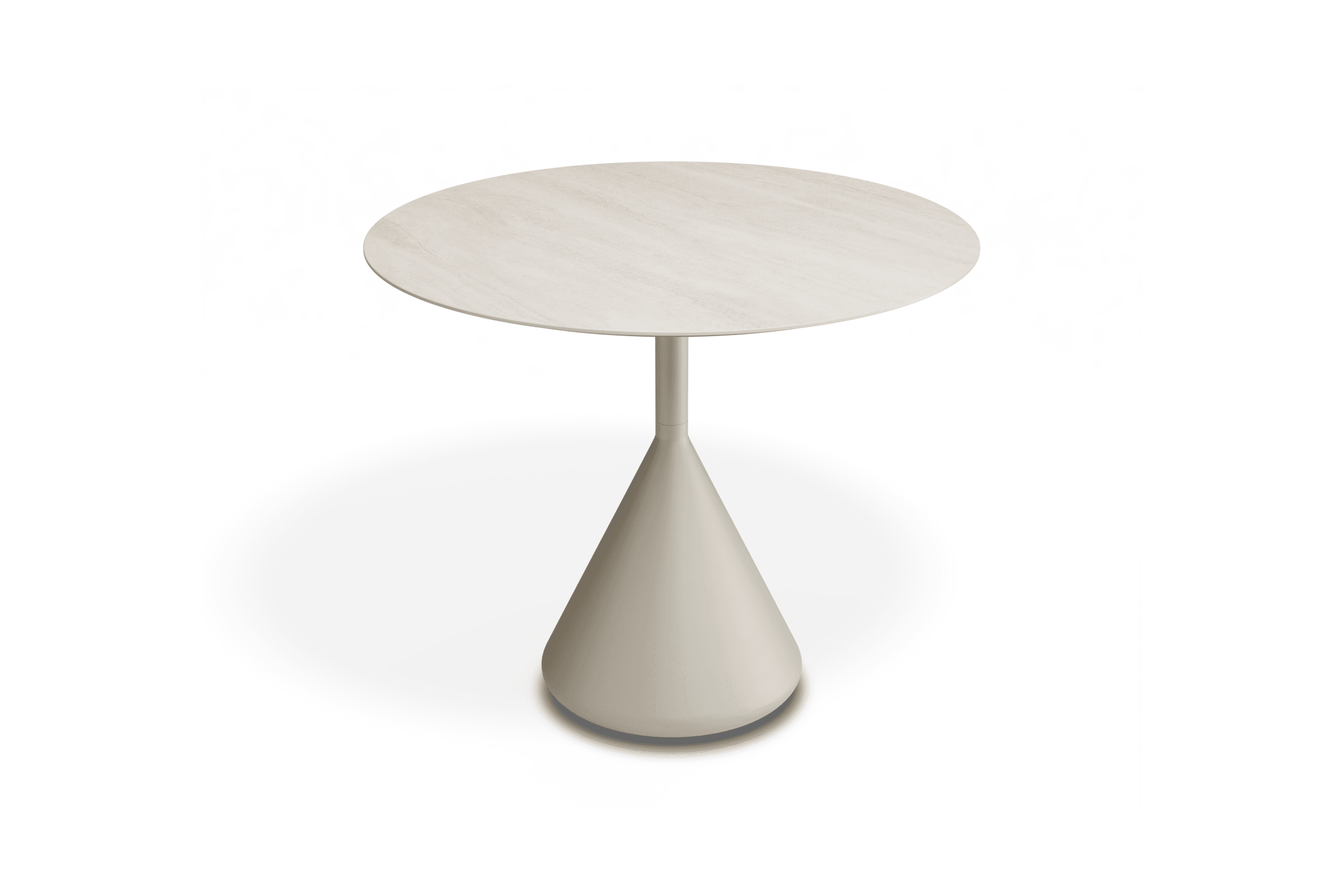 Kora Cafe Table 90cm Dia CERAMIC - Outdoor