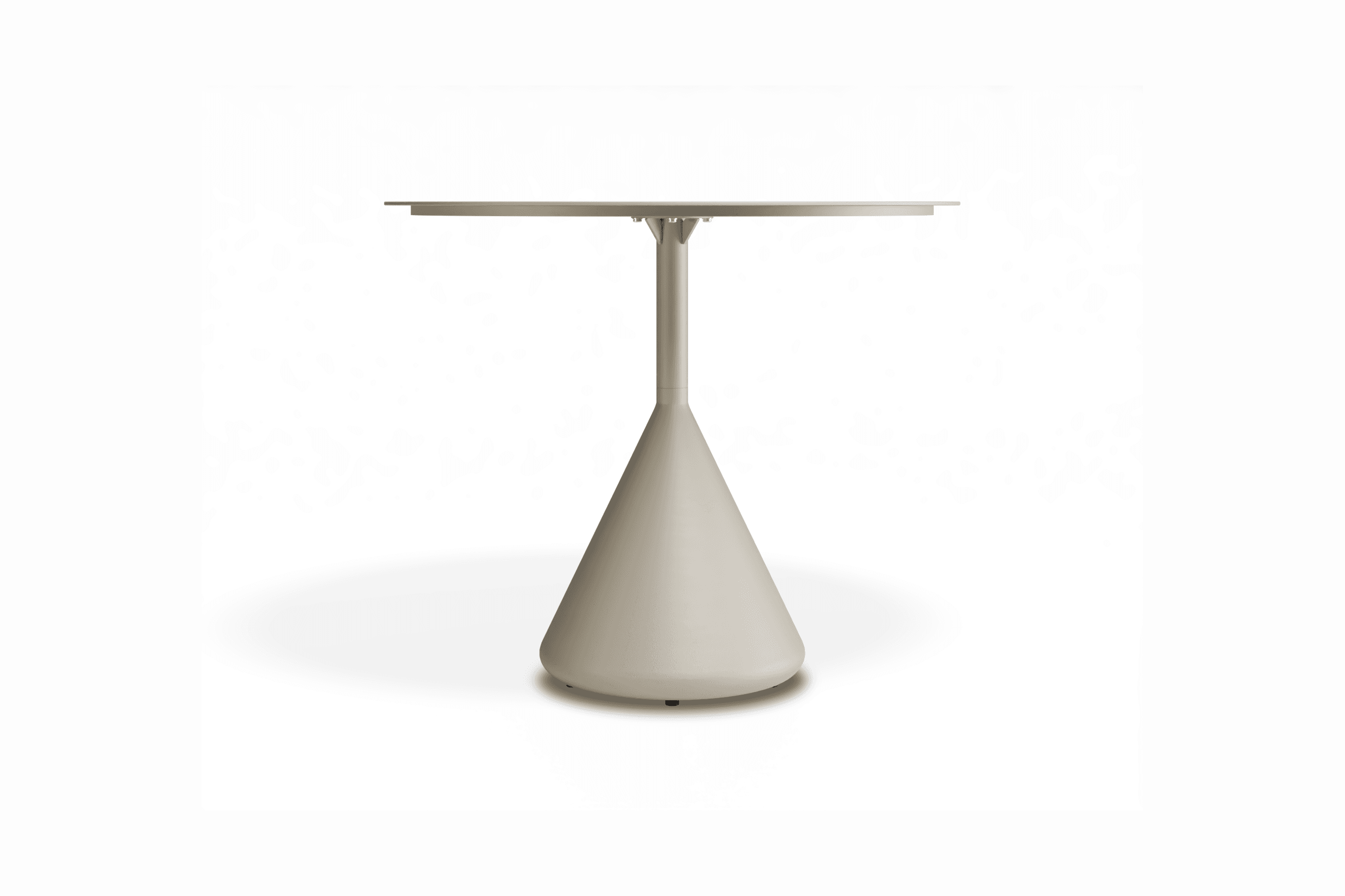 Kora Cafe Table 90cm Dia Aluminium - Outdoor